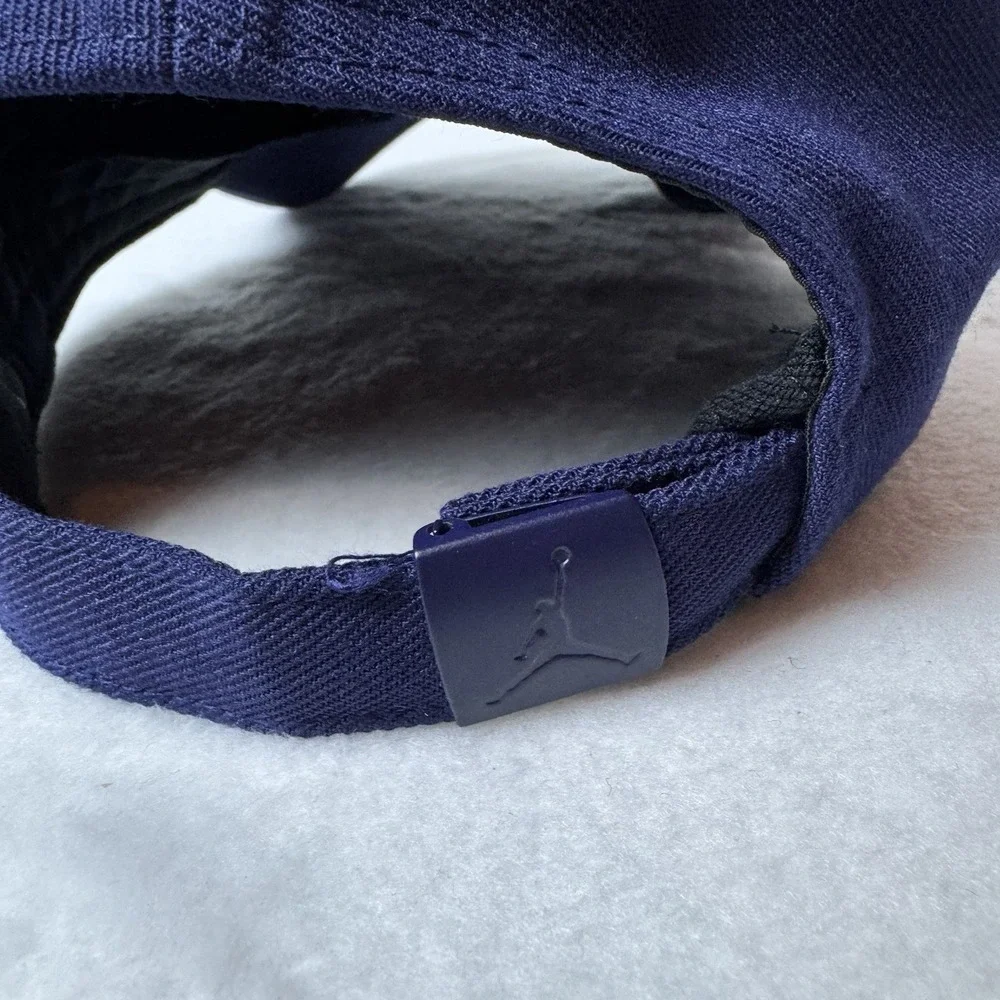 Nike Air Jordan Unstructured Curved Bill Club‎ Hat Cap Strapback Blue Purple